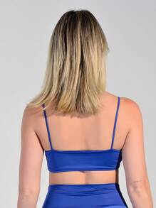Women Sports Tees & Tanks - 寶藍色 - 查看 2