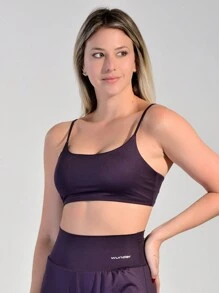 Women Sports Tees & Tanks - Màu tím - Xem 1