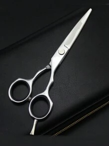 1 pieza Tijeras de peluquería de 5,5 pulgadas con LOGO personalizado, juego de tijeras de peluquero profesional en acero inoxidable, herramientas de peluquería para corte de cabello y entresacado