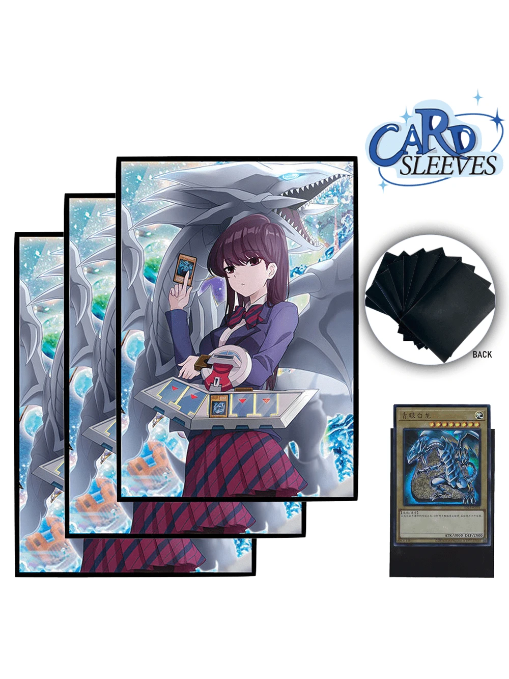 japanese anime card sleeves Customized 62x89mm Printing Art Trading Game Card Sleeves for Japan Size Card This set includes Captain Kid Yamato Tarot Art Style One