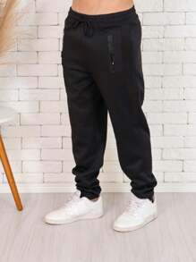 Men Sweatpants - màu đen - Xem 1