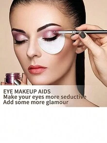 眼影筆描繪眼影煙燻妝隔離貼彩妝眼影筆眼妝助手 - 白色 - 查看 1