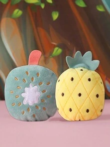 1pc Pet Supplies Cat Self-Entertainment Doll, Interactive Plush Fruit Doll, For Pet Use Only