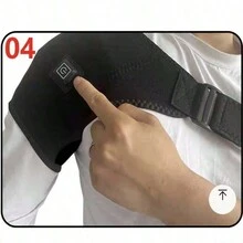 加热肩部加热垫支架振动膝盖加热垫用于保持膝盖、肘部和肩部温暖和缓解运动、健身和健康机器