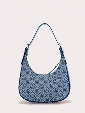 DK DKMG Set de 2 bolsos de hombro de seda impresa con correas ajustables, adecuados para uso diario