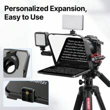 Teleprompter universal Ulanzi RT02, para cámara DSLR, smartphone, tableta y computadora portátil, para transmisión en vivo y grabación de video