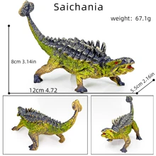 15 piezas Opciones de modelos de dinosaurios realistas, de 5 a 9 pulgadas de longitud, material sólido de PVC, decoración artesanal y juguetes educativos para niños, que incluyen Tyrannosaurus Rex, Carnotaurus, Spinosaurus, Brachiosaurus, Stegosaurus, Ankylosaurus, Triceratops, Velociraptor, Allosaurus, Diplodocus, Giganotosaurus, Suchomimus, Pteranodon, Modelos de dinosaurios, un gran regalo para la decoración de la habitación en festividades