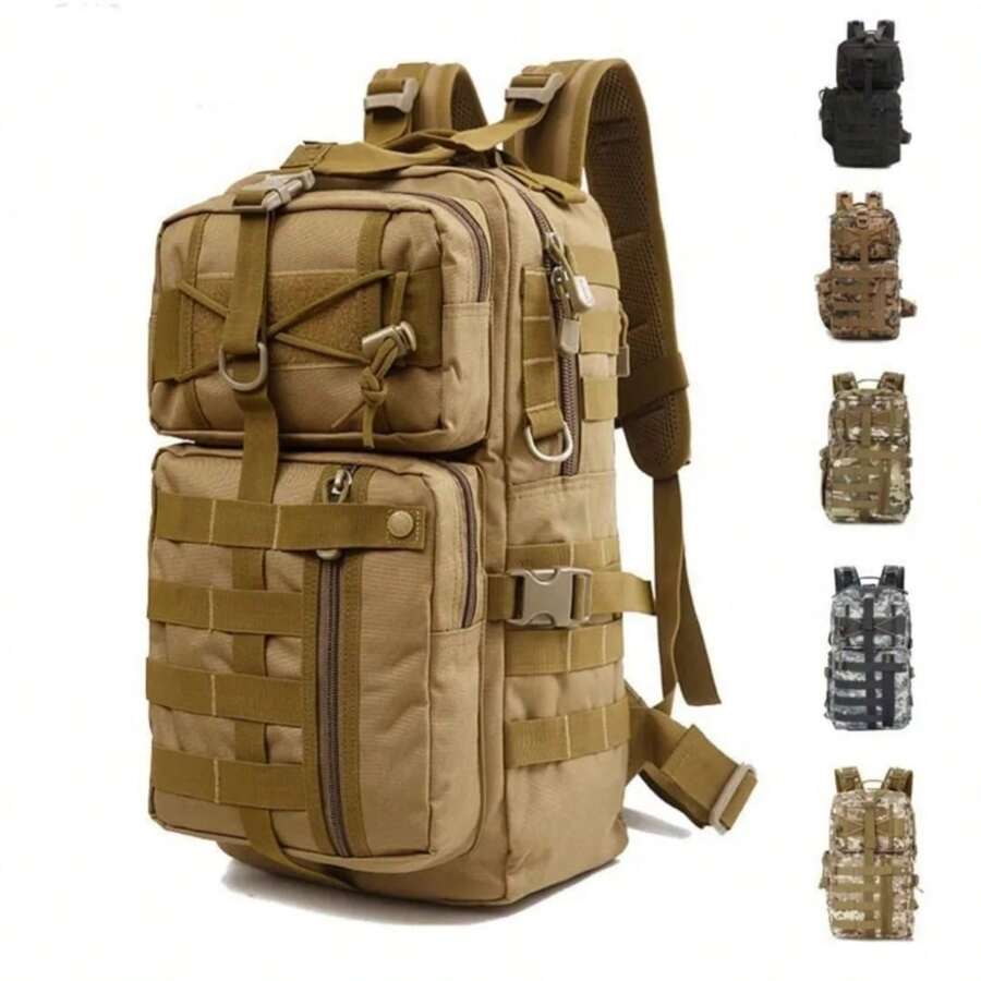Men Functional Backpacks - Màu Khaki - Xem 1