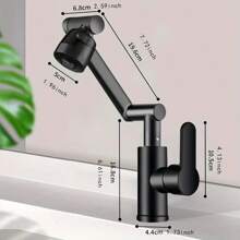 Bathroom Basin Faucet Hot And Cold Mixing Tap, Hand Wash Basin Water Tap, Face Basin Hot And Cold Water Faucet, Basin Hot And Cold Water Tap - Multicolor - View 6