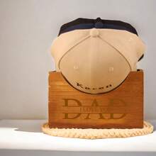 Personalized Hat Holder, Wood Hat Box, Grandpa Gift, Cap Stand, Gift For Him, Father's Day Gift, Gift For Dad, Baseball Cap Organizer,Personalized Wooden Hat Holder, Unique Gifts For Him, Birthday Gift, Custom Wood Hat Box, Cap Organizer, Engraved Name, Fathers Day Gift - Multicolor - View 11
