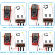 Fuente Conmutada 12v 40a 480w 110V Eliminador Transformador Drive de alimentacion regulable poder - 12V 40A 480W - Ver 3