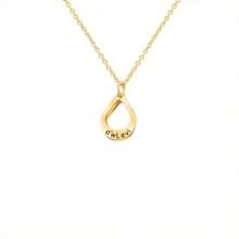 Collar de nombre grabado personalizado de acero inoxidable con 1-4 piezas, nombre personalizado, collar de colgante en forma de gota de varias capas, joyería de diseñador para mujeres, accesorios de San Valentín para regalo de joyas de novia