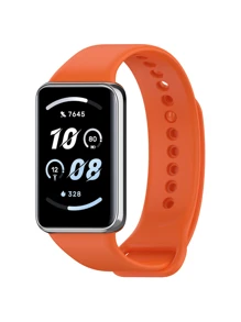 1pc Compatible With Huawei Honor Band 9 Silicone Strap Replacement Wristband For Men And Women As A Gift For Students Returning To School - For Honor Band9 - View 2