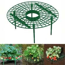 5pcs Set Gardening Fruit Trays, Watermelon Rack, Agricultural Vegetable Fruit Anti-Rot Plastic Fixed Tray, Outdoor Garden Farm Watermelon Anti-Fall Anti-Rot Protection Rack