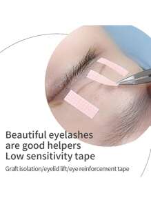 2/5/10 Rolls Eyelash Lift Tape Lash Extension Perm Tools Eyelash Lifting Kit False Eyelashes Tool Breathable Tape Isolation Medical Tape Hypoallergenic Eyelash Shop Makeup Tools 4mm*9m