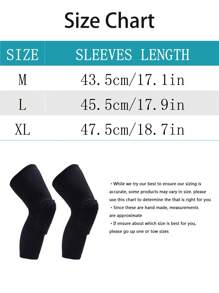 1/2pcs Knee Pads Compression Pads Long Leg Sleeve Collision Avoidance Brace Protection Knee Sleeve For Basketball Football Volleyball Cycling