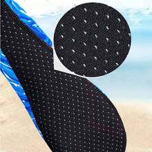 Giày đi biển Unisex, tất bơi lặn, dép lê mùa hè, dép đế bằng, dép đi biển, tất chống trượt cho bé trai bé gái - Màu xanh lam - Xem 6