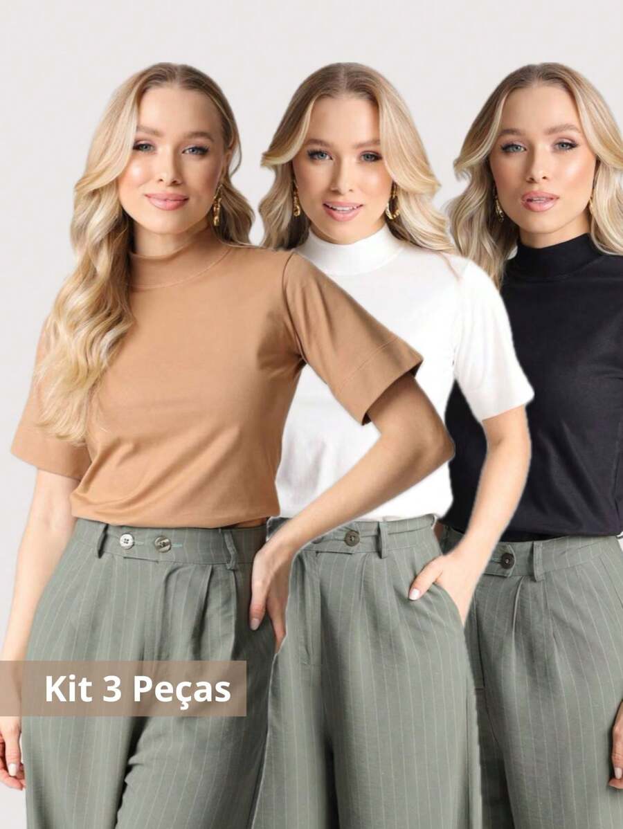 Women T-Shirts - Màu be - Xem 1