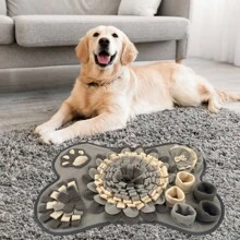 Pet Sniffing Pad For Indoor Use, Dog & Cat Use Training Blanket For Food Hiding, Slow Feeder Pad