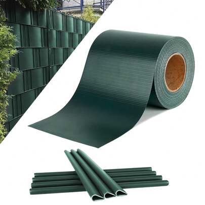 LILIIN PVC Privacy Strips, 35m/65m/70m, Anthracite/Grey/Green, Privacy Fence Film 450g/M², Rod Mesh Fence Including Fastening Clips, Wind Protection Garden Fence,Garden Tools, Gardening Tools For Garden