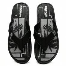 Men Flip Flops & Slides - 灰色 - 查看 2