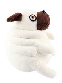 15cm/30cm Kawaii Shapi Dog Plush Toys Ugly And Cute Dog The  Fat Pug Sitting Pug Dogs Toy Animals Stuffed Animal Dolls For Kids Children Birthday Gift Dolls Girls Boys Festival Gifts Bedroom Decor - Multicolor - View 7