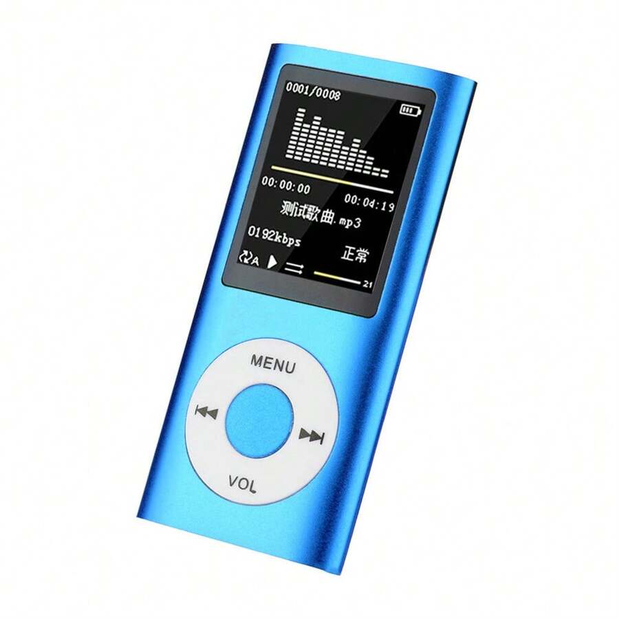 Reproductor de MP3/MP4 - Azul - Ver 1