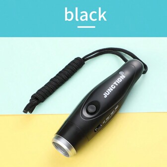 1pc Electronic Whistle In Colorful Box, Adjustable With Three Sound Modes, Outdoor Survival Whistle For Basketball, School Coaching, Electronic Whistle