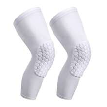 1/2pcs Knee Pads Compression Pads Long Leg Sleeve Collision Avoidance Brace Protection Knee Sleeve For Basketball Football Volleyball Cycling