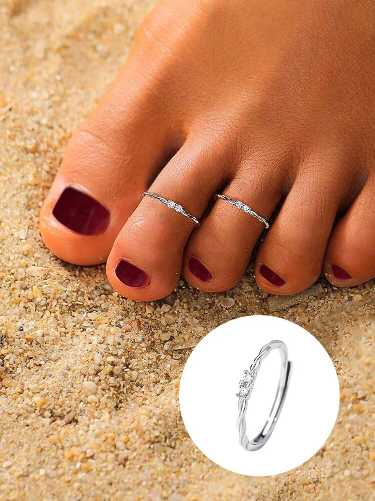 Anello Donna Argento 925 – Cerchio Semplice Con Zirconia Cubica Bianca – Misura 27 – Regalo Per Occasioni Speciali