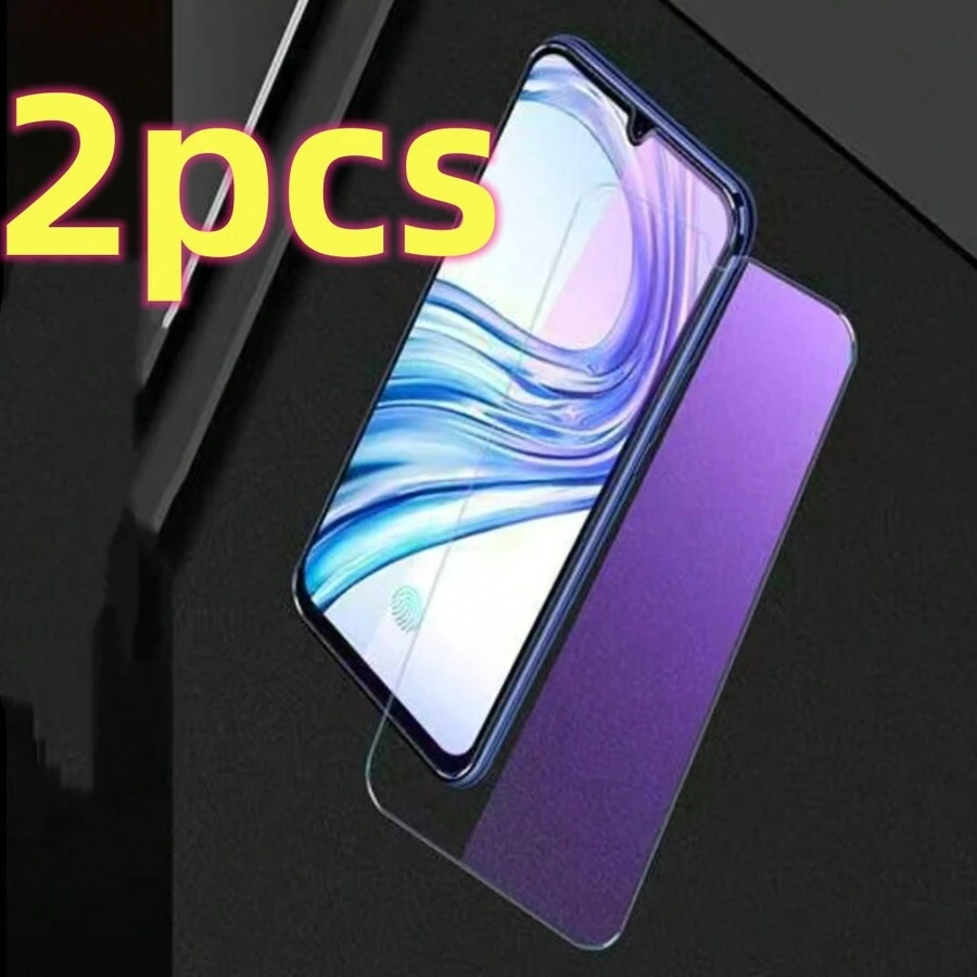 Bộ 2 Kính Cường Lực Bảo Vệ Màn Hình Tương Thích Với Samsung A90 5G/A70/A70S/A12/A13 4G/A42/A23 4G 5G/A32 5G/A03S/A02/A02S/A22 5G/M12/A13 5G, Chống Ánh Sáng Xanh, Độ Nét Cao , Chống rơi, chống trầy xước, chống thấm nước - Trong sáng - Xem 1