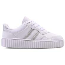 Women Wedge Sneakers - Bạc - Xem 2