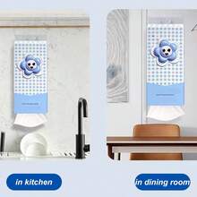 Affordable Hanging Bottom Pull Tissue Box For Home Kitchen, Convenient Paper Towel Holder And Hanger - Multicolor - View 6