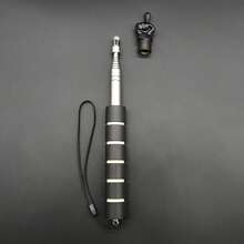 1pc Stainless Steel Telescopic Reading Pointer, Portable Telescopic Teacher Pointer Stick For Teaching, Reading & Touch Screen Conducting - Multicolor - View 13