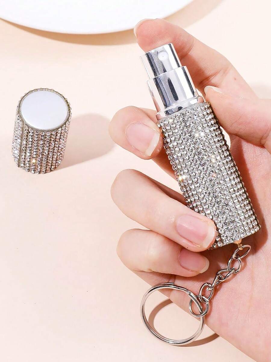 1 Chai Nước Hoa Nữ Móc Khóa 5Ml Chai Xịt Du Lịch Túi Sáng Tạo Quyến Rũ Dễ Thương Móc Chìa Khóa Ô Tô Nhẫn Ba Lô Thông Thường Phụ Kiện Mặt Dây Chuyền quà Tặng Văn Phòng Ngoài Trời Đi Học Lại Cần Thiết - Nhiều màu - Xem 1