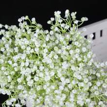 10 szt. sztuczne prawdziwe dotykowe zielone/białe oddechy dla mori style weselne dekoracje, sztuczne rośliny do kompozycji kwiatowych ślub, leśna gałąź na imprezę DIY, dekoracja domu do biura festiwal celebracja, dekoracja imprezy, centralny element wystroju biura domowego estetyczny wystrój pokoju, walentynki, sylwester wiosenny festiwal świąteczny wystrój domu, estetyczny wystrój pokoju, wystrój łazienki, wystrój sypialni, elegancki wystrój pokoju, wystrój pokoju boho, materiały do projektowania krajobrazu inżynieria krajobrazu
