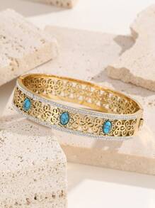 Women's Spring Fashionable Boho Bangles, Casual Versatile Party Holiday Accessories, Cuff Jewelry For Women For Gift