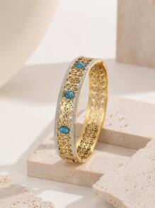 Women's Spring Fashionable Boho Bangles, Casual Versatile Party Holiday Accessories, Cuff Jewelry For Women For Gift