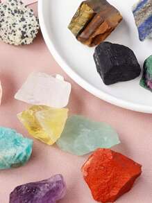 12PCS Crystal Stones Set For Yoga, Meditation Natural Crystal Stone Set Best Gifts Birthday Graduation