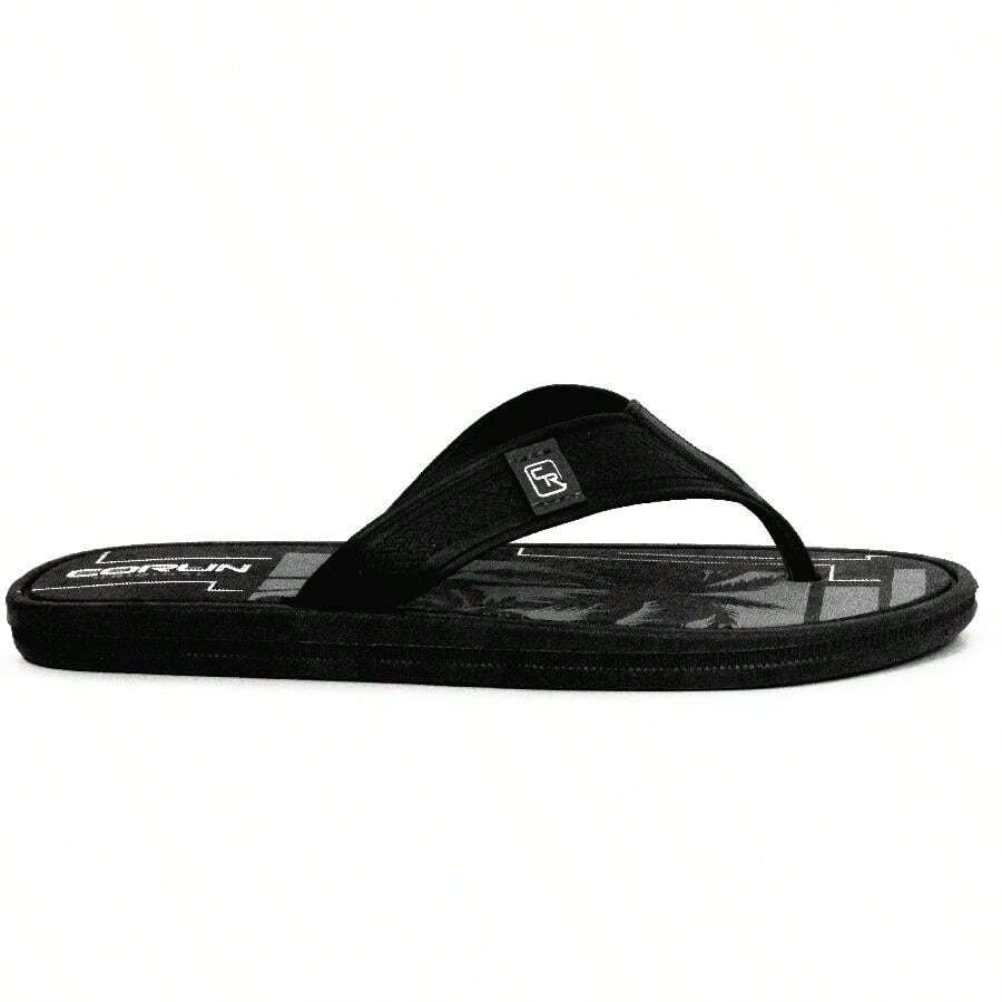 Men Flip Flops & Slides - 灰色 - 查看 1