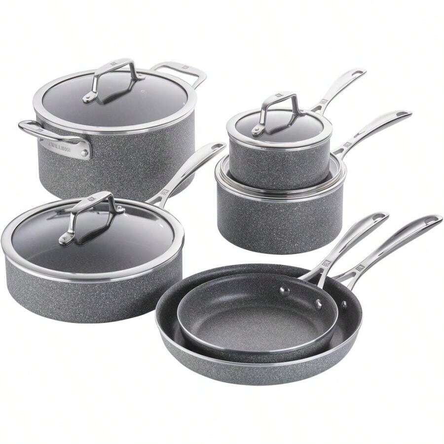 Zwilling Vitale 10Pc Aluminum Nonstick Cookware Set for Sale Australia New Collection Online