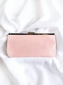 Sparkling Evening Clutch: Shoulder Bag, Shoulder Strap Bag. Simple Solid Color, Metallic Chain Strap. Fashionable, Luxurious, Stylish, Elegant; Suitable For Weddings, Parties, Birthdays, Dances, Holidays, Dinners, And Special Occasions. - Multicolor - View 13