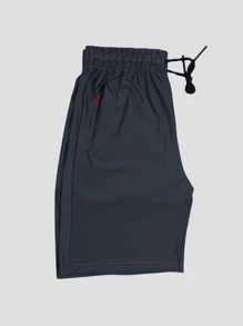 Men Plus Size Shorts - Xám - Xem 1