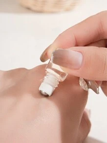 Glass 1/2/3/5/10ml Roller Bottle Empty Roll On Essential Oil Bottle Perfume Sample Dispenser Bottles With Steel Ball & Wood Grain Cap Transparent Vial Travel Essentials, 3 Packs Travel Essentials, Travel Organizer For Beach, Summer Vacation Back To School School Supplies Holiday Camping Holiday Essentials Accessories Mini Perfume For Women Perfume For Men