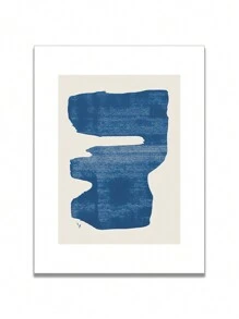 1 幅帆布印刷海报，现代抽象艺术，带有女性、树叶、字母、个性化创意组合，墙壁组合艺术海报，用于客厅、卧室、沙发背景、接待处、走廊的美学墙壁装饰，不含框架，PVC 管包装用于运输，完美的理想礼物，绘画家居装饰，墙壁艺术