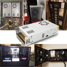 Fuente Conmutada 12v 40a 480w 110V Eliminador Transformador Drive de alimentacion regulable poder - 12V 40A 480W - Ver 6