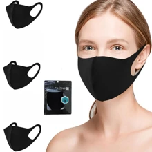 3pcs Reusable Outdoor Sunscreen Face Masks, Breathable & Comfortable For Men And Women, Suitable For Cycling, Hiking, Individually Packed