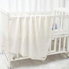 1 件百搭针织婴儿毯，适用于襁褓、婴儿车罩、野餐垫，四季皆宜，情人节爱心 - 白色 - 查看 3