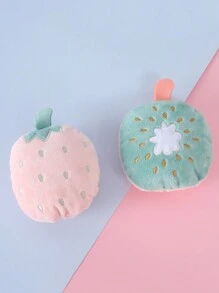 1pc Pet Supplies Cat Self-Entertainment Doll, Interactive Plush Fruit Doll, For Pet Use Only