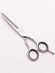 1 pieza Tijeras de peluquería de 5,5 pulgadas con LOGO personalizado, juego de tijeras de peluquero profesional en acero inoxidable, herramientas de peluquería para corte de cabello y entresacado